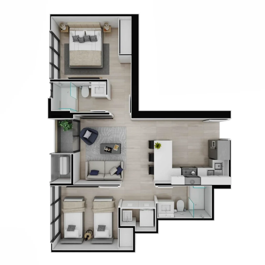 Plano modelo C